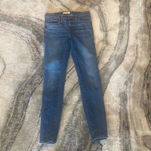 Madewell 8” Skinny medium wash Jeans size 28T style #H2290